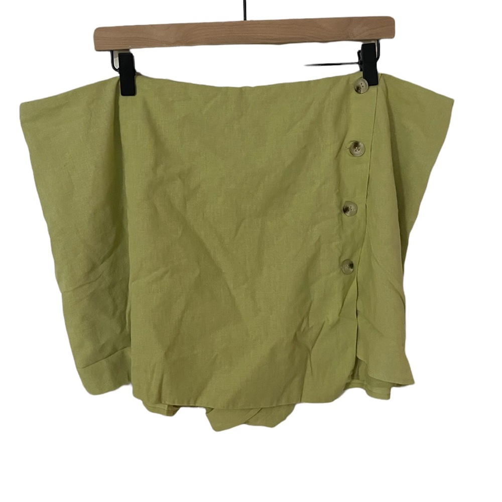 NWT Anthropologie linen blend skort - Picture 3 of 6
